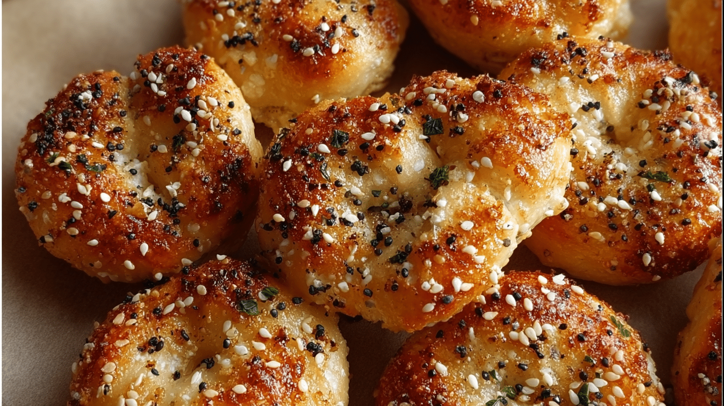cottage-cheese-bagel-bites-featured Cottage Cheese Bagel Bites – High-Protein 5-Ingredient Snack