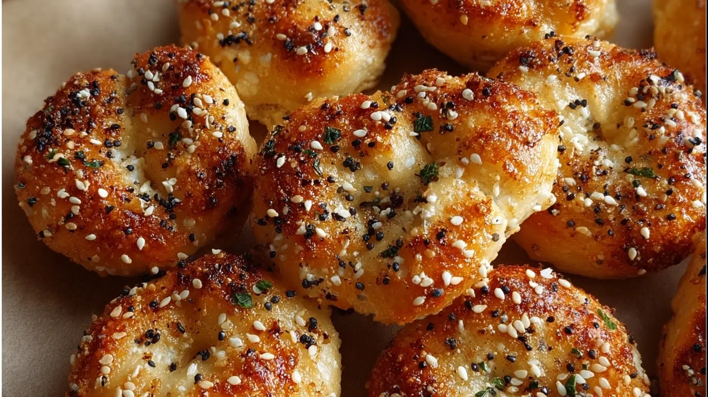 cottage-cheese-bagel-bites-featured Cottage Cheese Bagel Bites – High-Protein 5-Ingredient Snack
