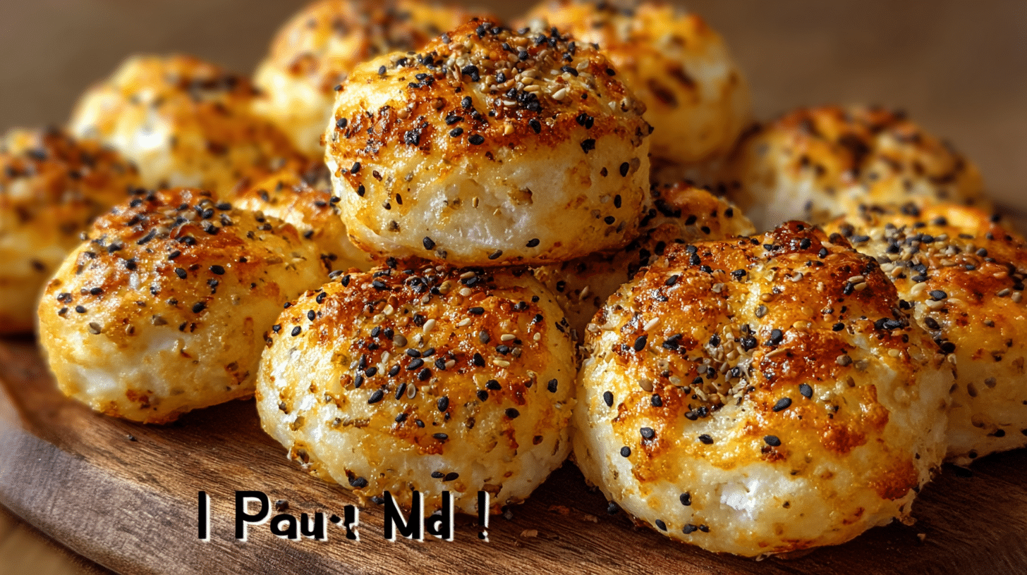 everything-bagel-cottage-cheese-bites-featured Everything Bagel Cottage Cheese Bites – No Dough Needed!