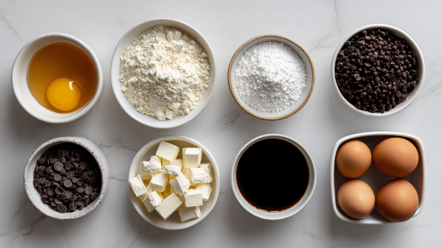 mug-cake-ingredients-cottage-cheese-almond-flour Ingredients for chocolate chip cookie dough mug cake