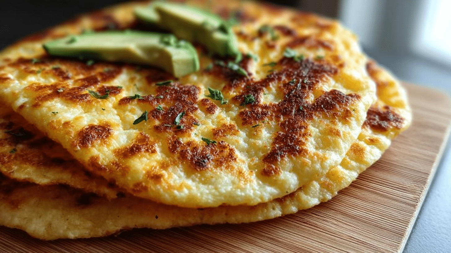 2-ingredient-cottage-cheese-flatbread-featured Soft 2-Ingredient Cottage Cheese Flatbread with avocado