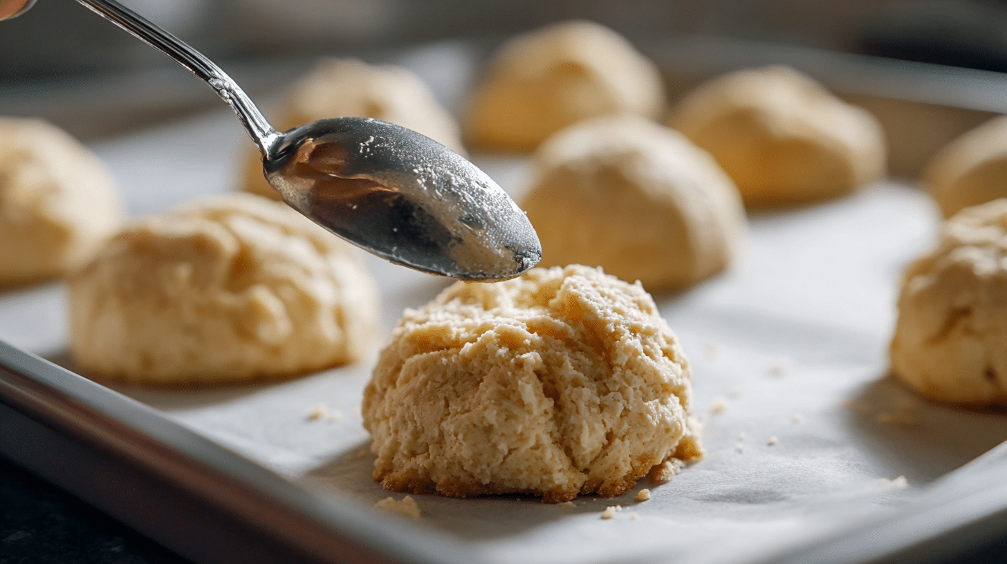 cottage-cheese-biscuit-dough-prep Cottage Cheese Biscuit dough preparation keto-friendly