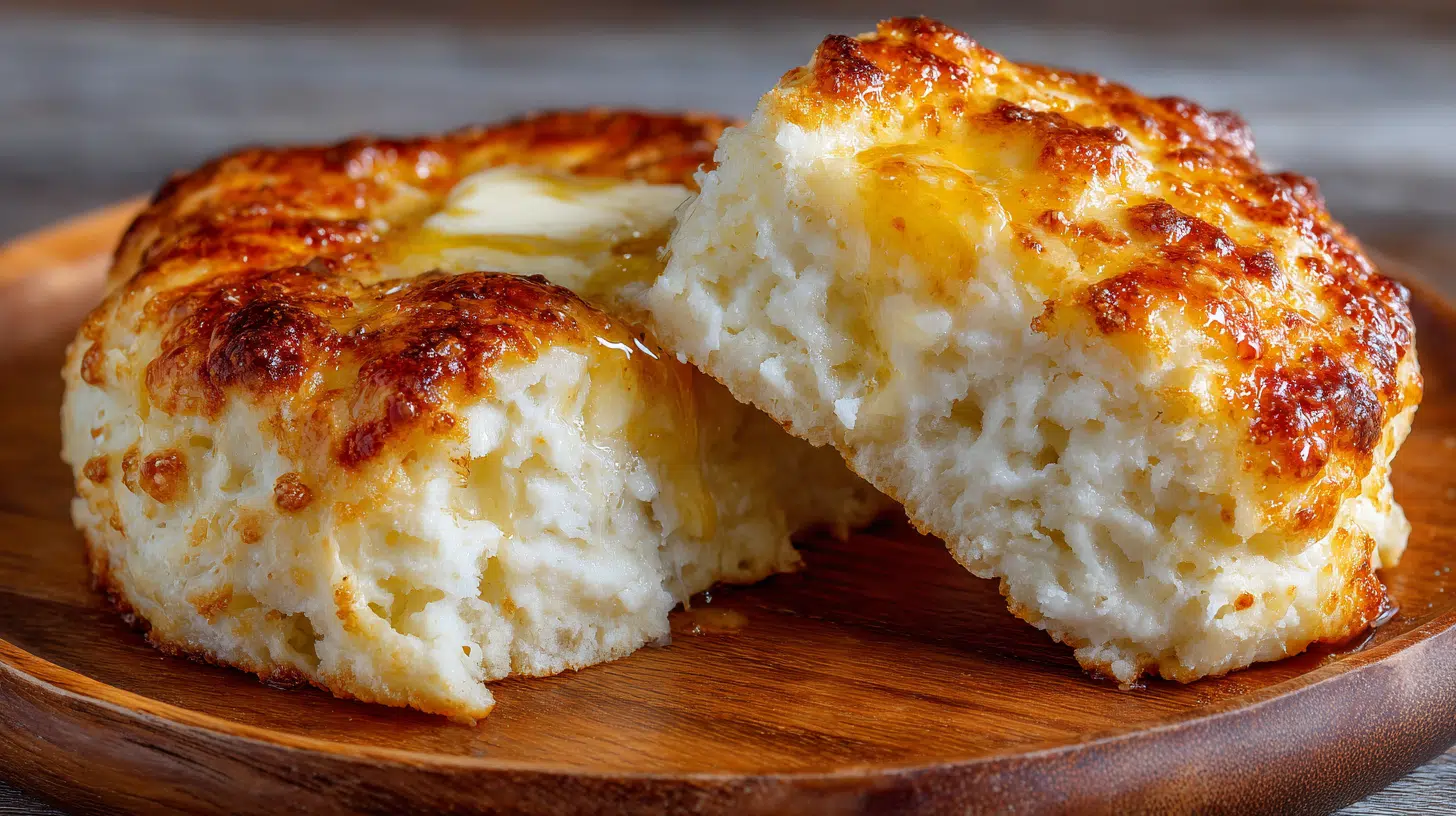 high-protein-cottage-cheese-breakfast-biscuit high-protein cottage cheese breakfast biscuit with butter