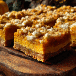 Cottage Cheese Pumpkin Pie Bars high-protein sugar-free dessert