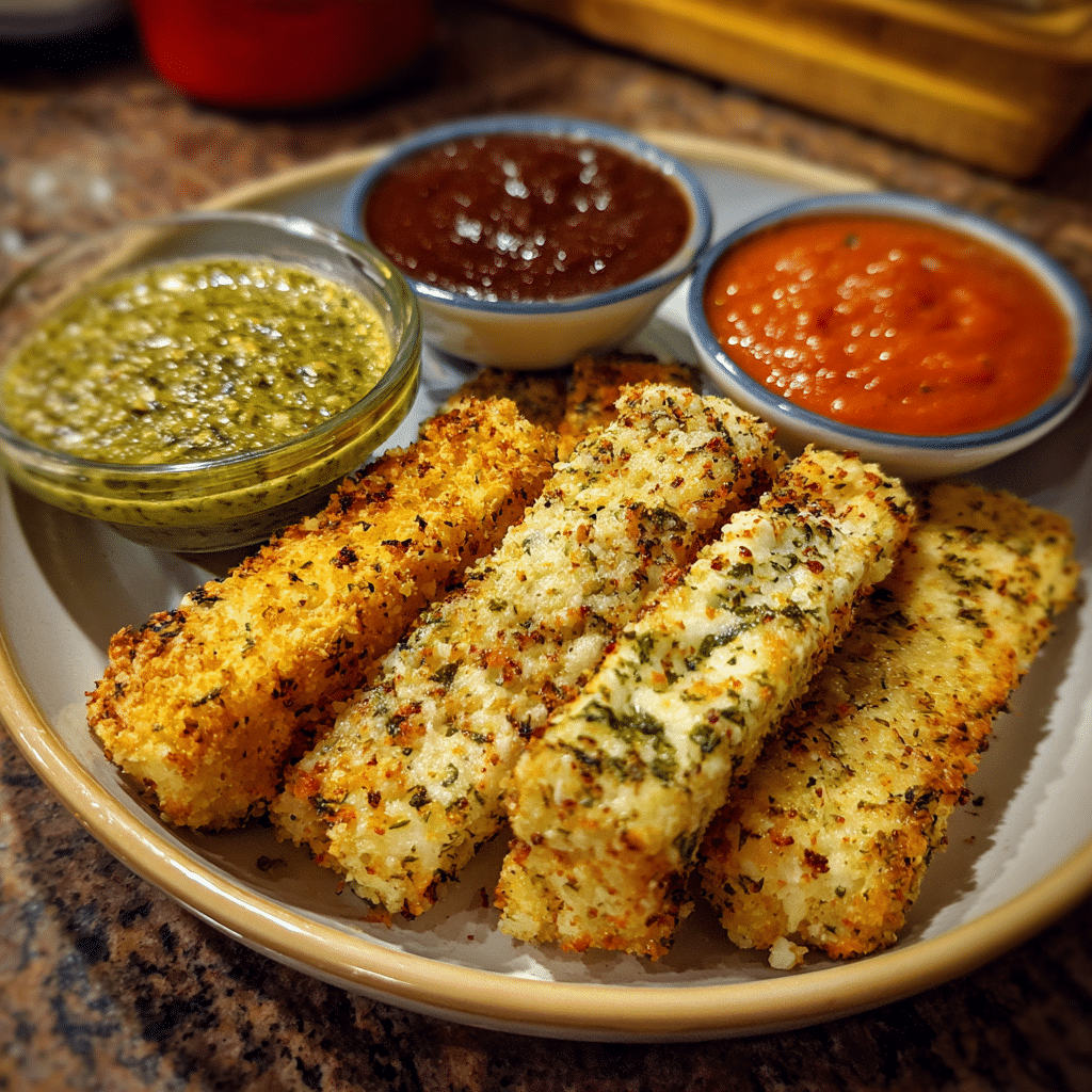 serving-cottage-cheese-cheese-sticks.jpg Serving cottage cheese cheese sticks with dipping sauces