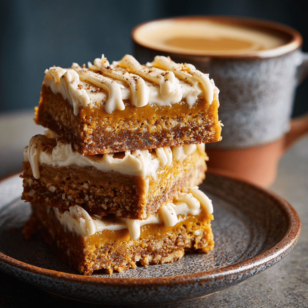 cottage-cheese-pumpkin-pie-bars-with-coffee.jpg Cottage Cheese Pumpkin Pie Bars with coffee