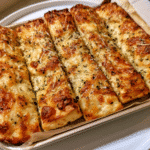 Cheese Sticks: Easy High Protein Recipe (6 Servings) 2 Golden cheese sticks fresh from the oven
