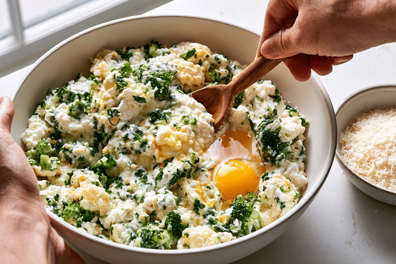 How to Make Cottage Cheese Bake Step-by-step process for making cottage cheese bake