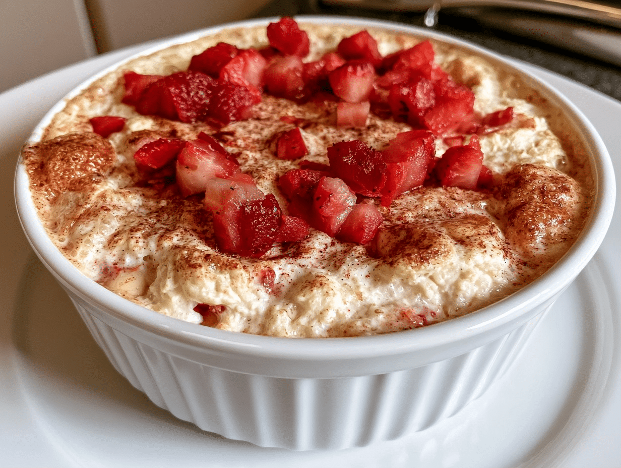 Protein-Packed Baked Strawberry Cottage Cheese Breakfast Bowls