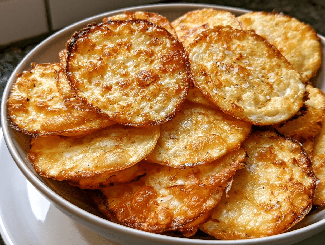 Cottage Cheese Chips: Easy 3-Ingredient Crunch