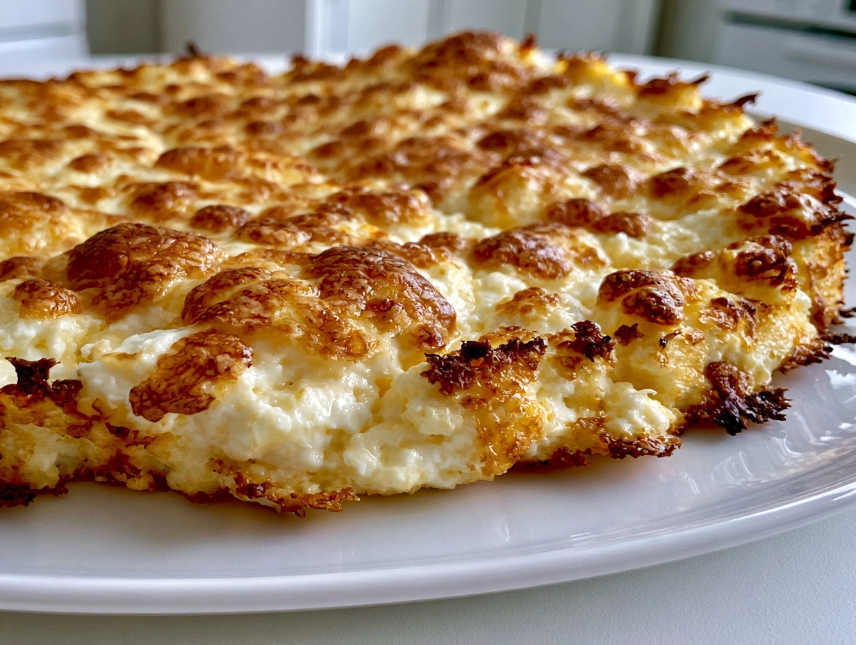 Cottage Cheese Crust Pizza Recipe
