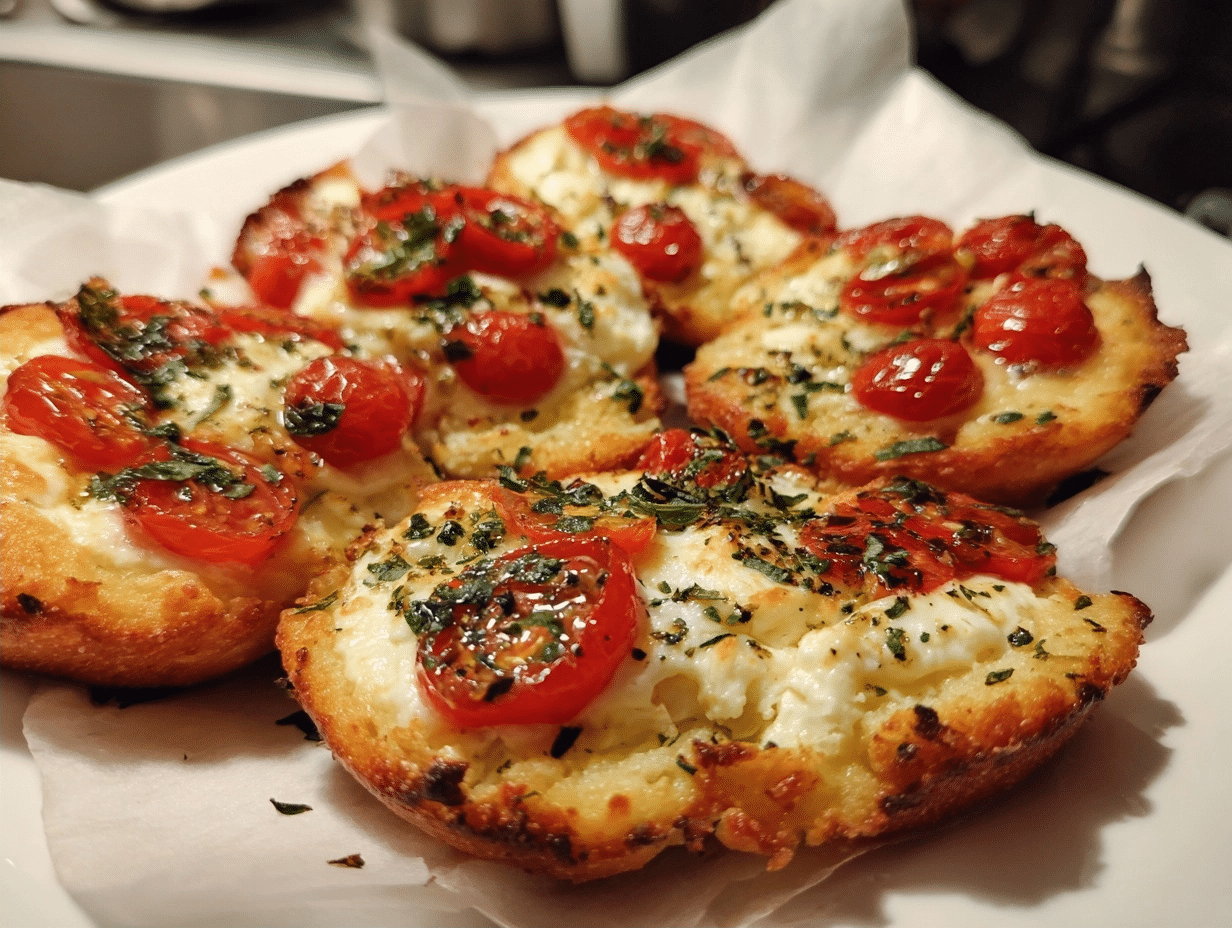 Cottage Cheese Pizza: 7 Easy Mini Pizzettas Recipe