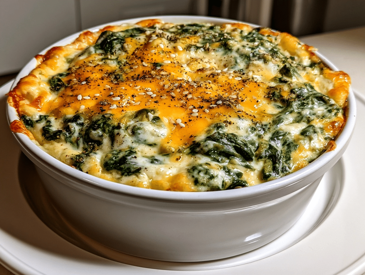 Spinach Bake – Easy High Protein Recipe