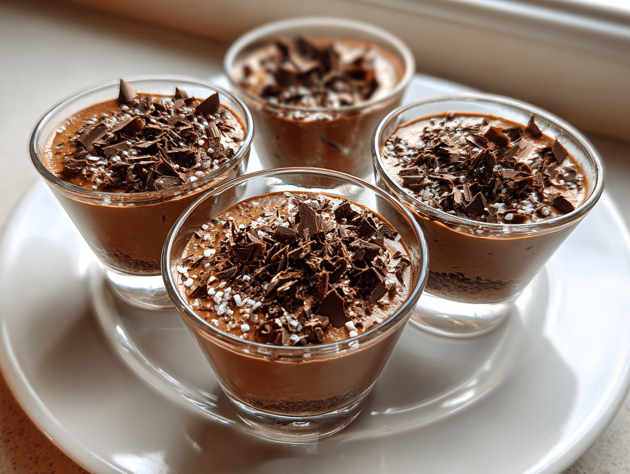 Chocolate Mousse: Easy 3-Ingredient No-Guilt Treat