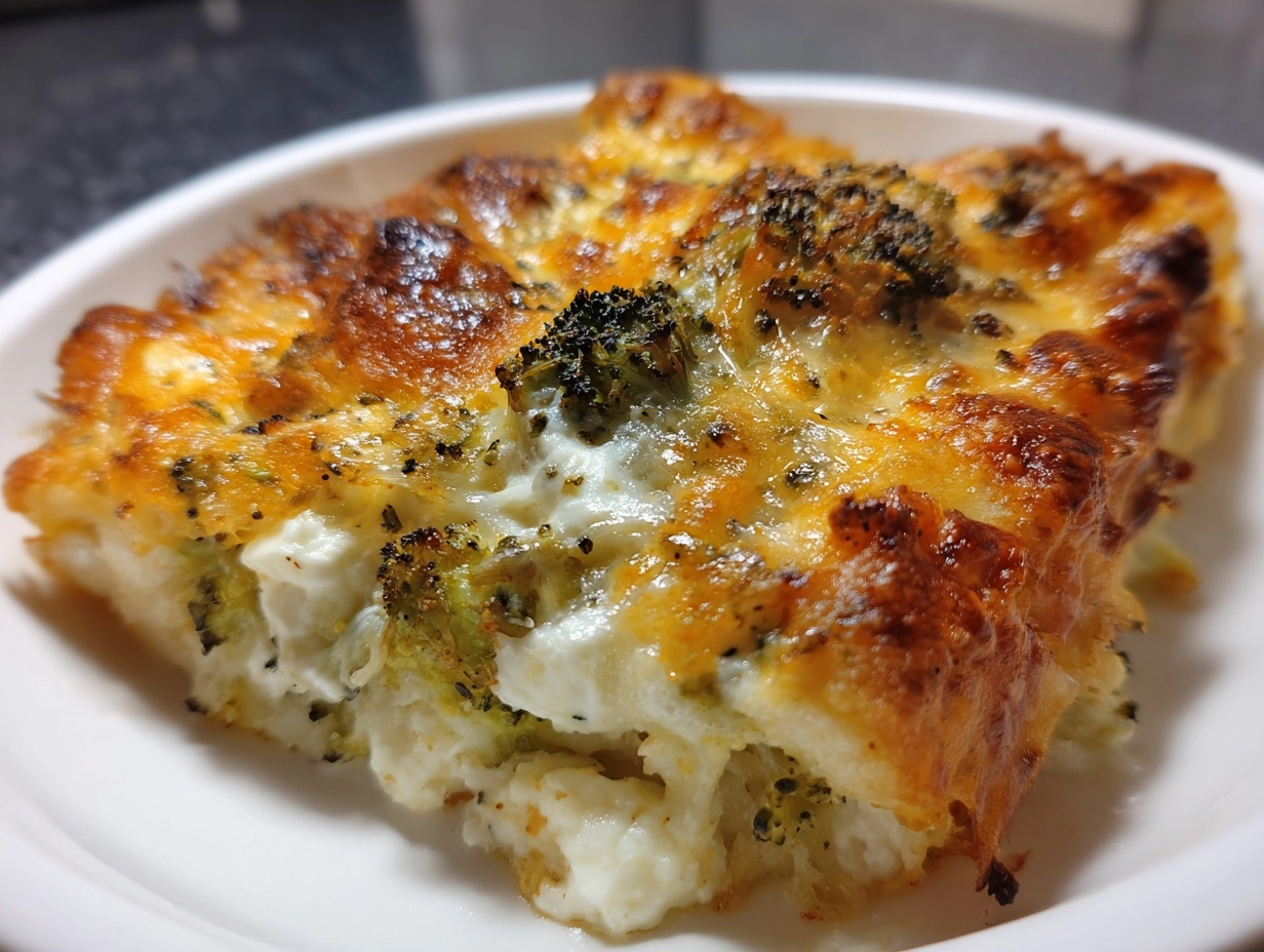 Broccoli Bake: Easy Low-Carb Cheesy Comfort