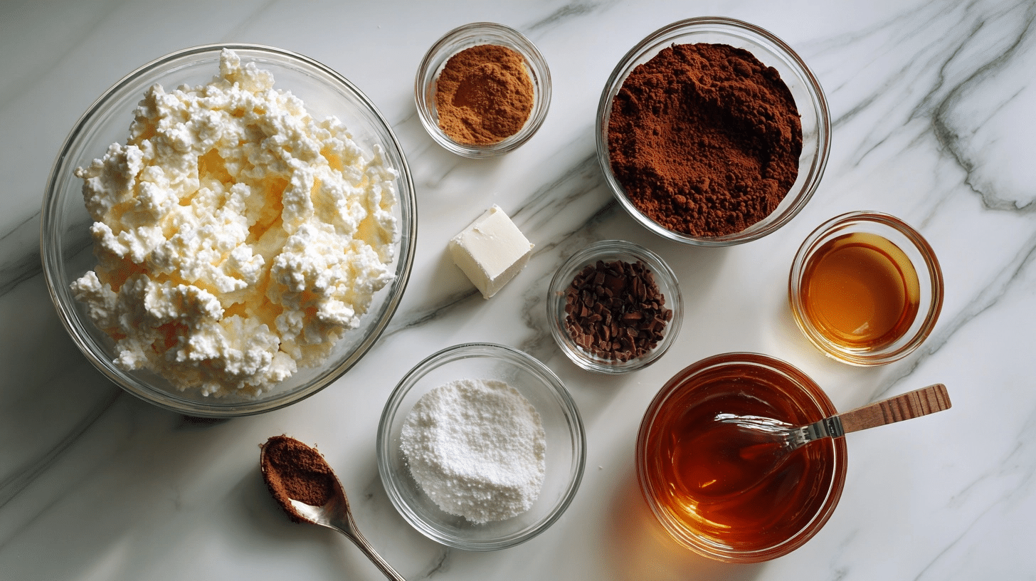 Three Simple Ingredients ingredients for chocolate mousse