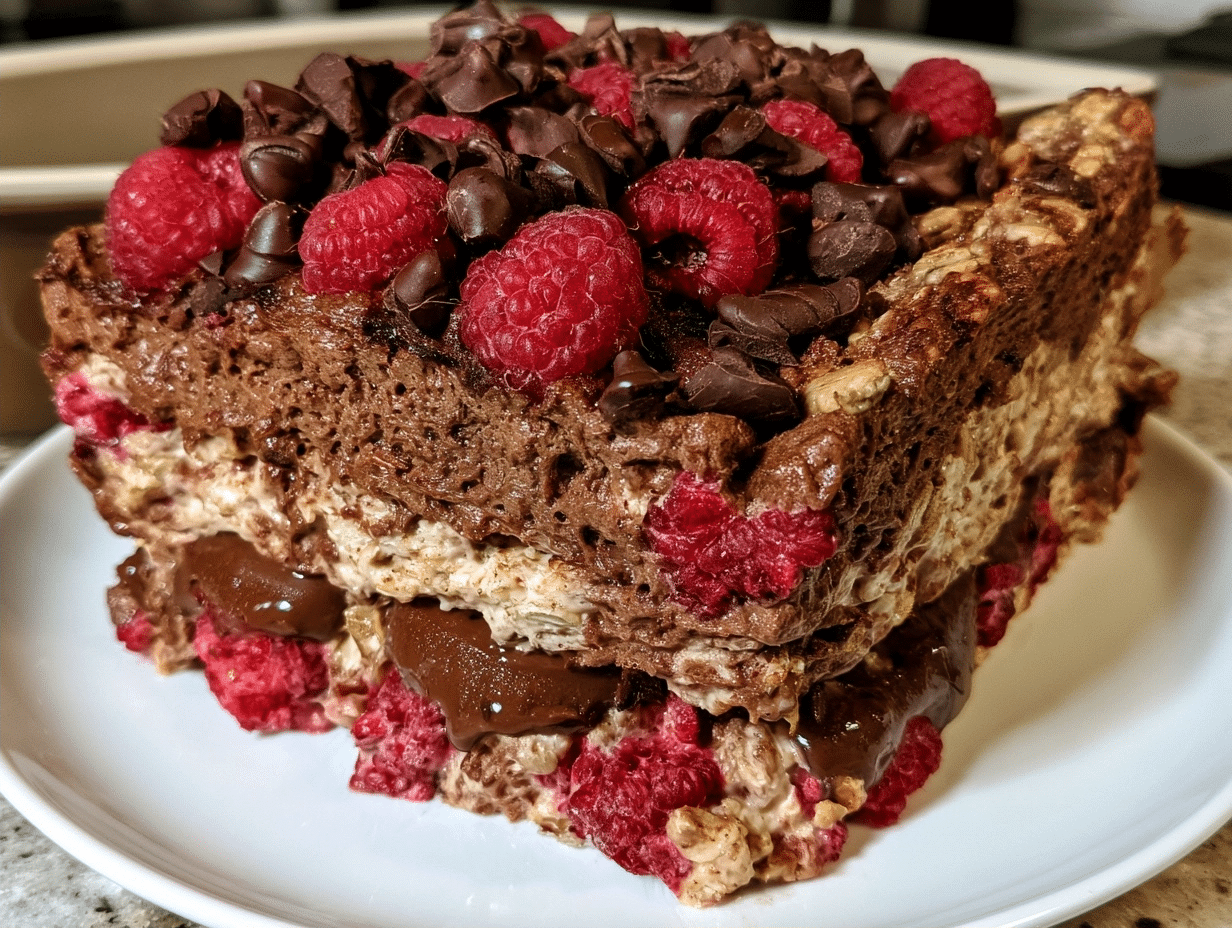 Baked Oats: 8 Easy Chocolate Raspberry Treats