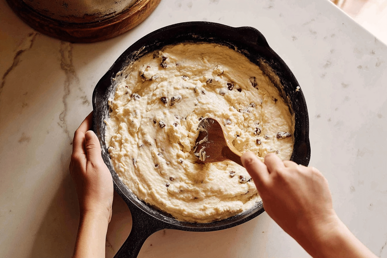 Cottage Cheese Cookie Skillet Recipe 7 cookie skillet recipe instruction