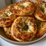 cottage cheese bagels featured