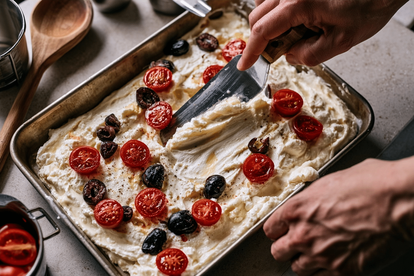 cottage cheese flatbread instruction