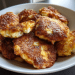 cottage cheese fritters featured
