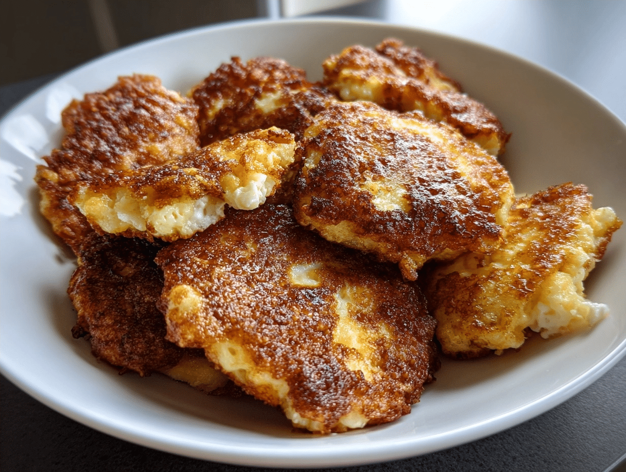 Cottage Cheese Fritters Recipe