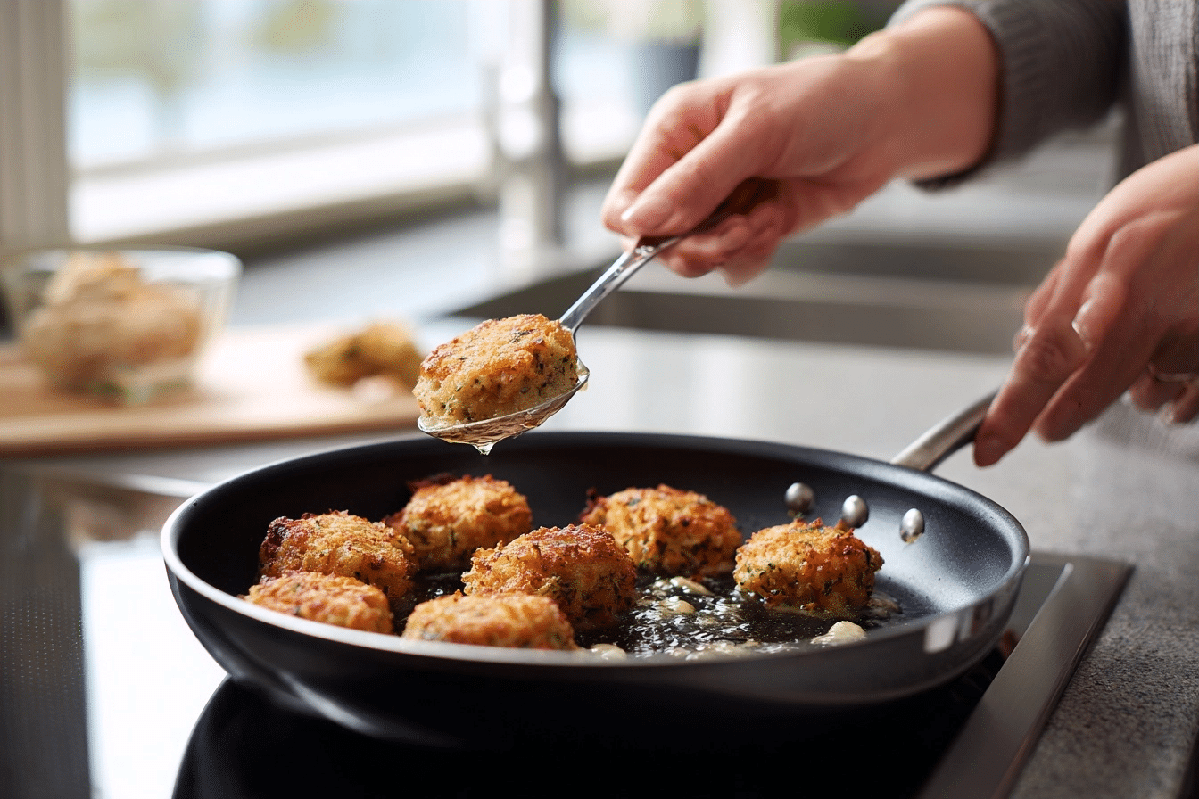cottage cheese fritters instruction