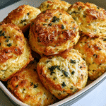 Golden cottage cheese rolls on a cooling rack