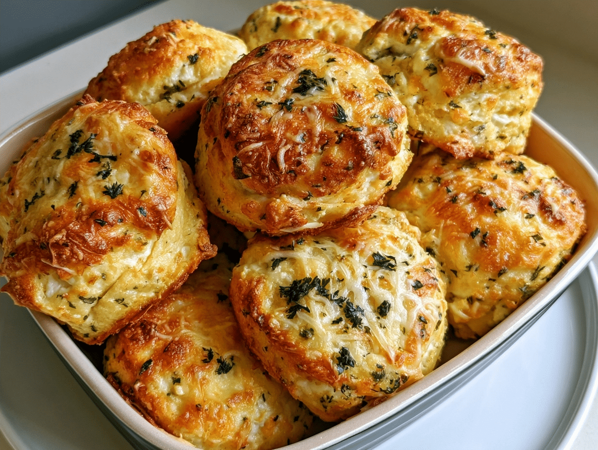 Cottage Cheese Rolls: 8 Easy Garlic Herb Rolls