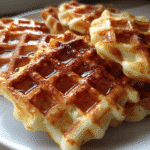 3-Ingredient Cottage Cheese Waffles: Easy, High-Protein & Delicious 8 cottage cheese waffles featured