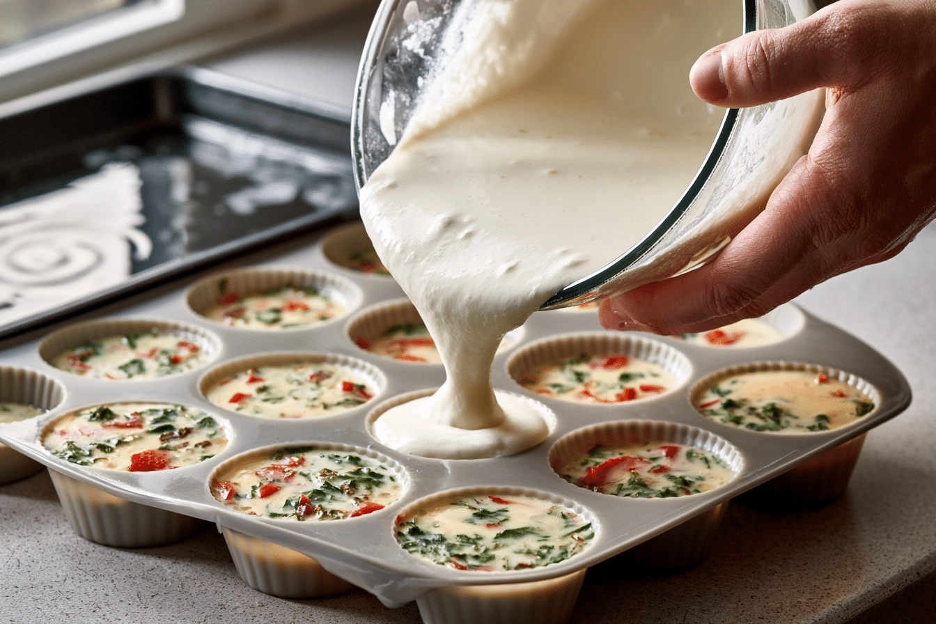 egg bites baking process