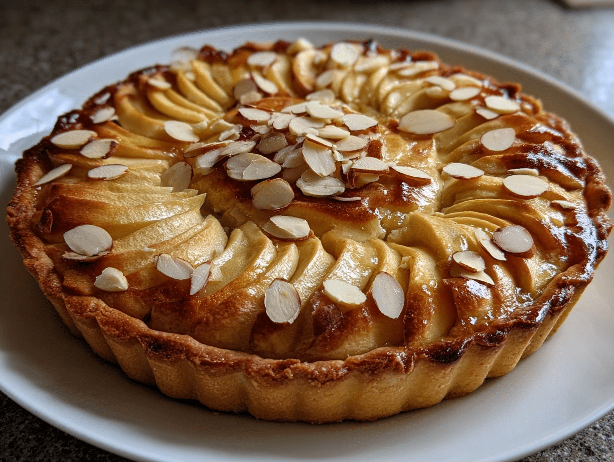 Flourless Apple and Almond Tart – Rustic, Healthy, and Gluten-Free