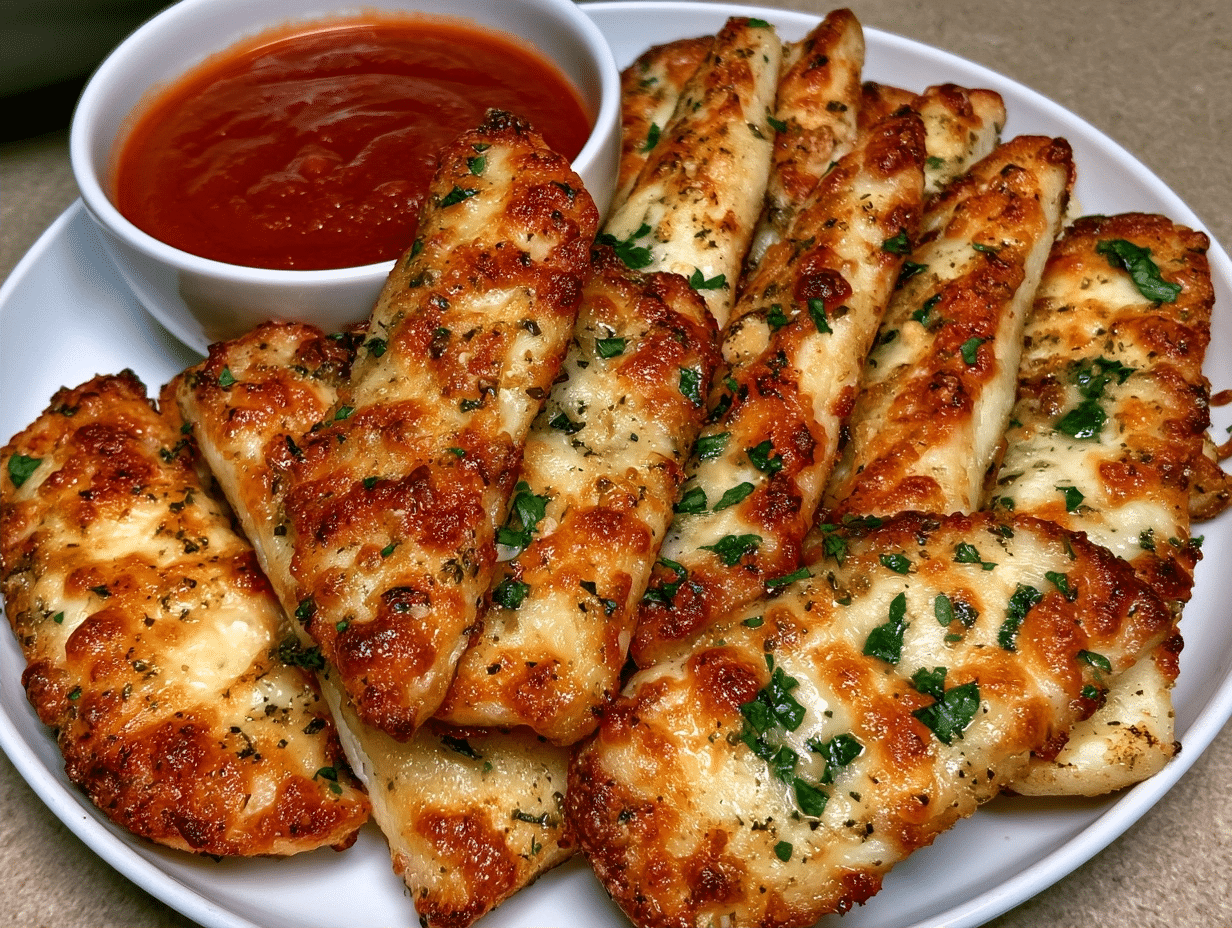 garlic breadsticks recipe instruction