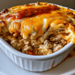 Low-Carb Taco Bake Recipe 2 taco bake fresh from the oven