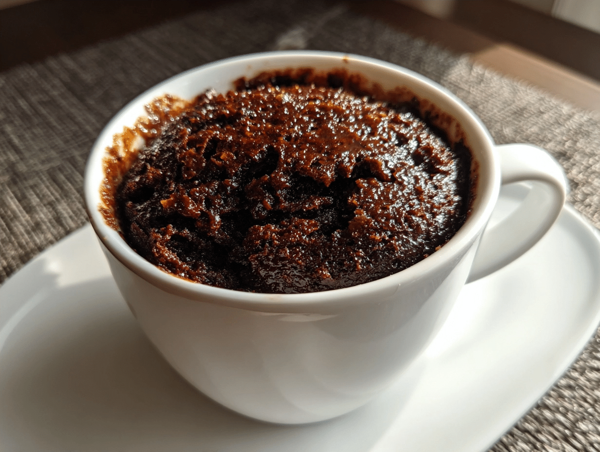 Mug Brownie Recipe: Easy 3-Minute Chocolate Treat