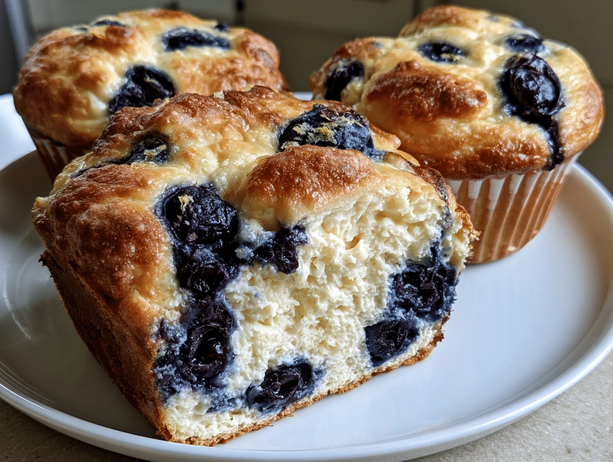 Protein Muffins: 12 Easy Lemon Blueberry Treats