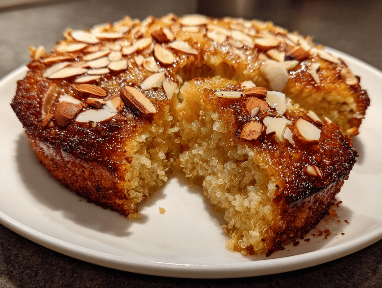 Quinoa Cake Recipe: Flourless, Healthy, and Super Moist
