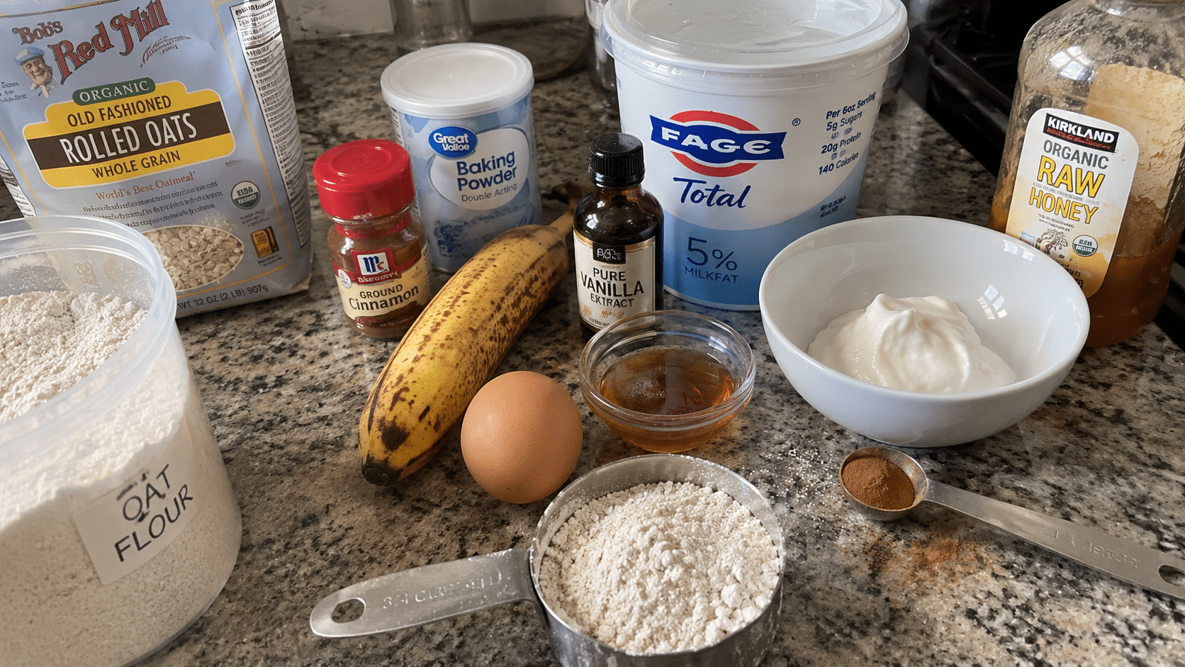 Muffin Ingredients ingredients for cinnamon roll muffins