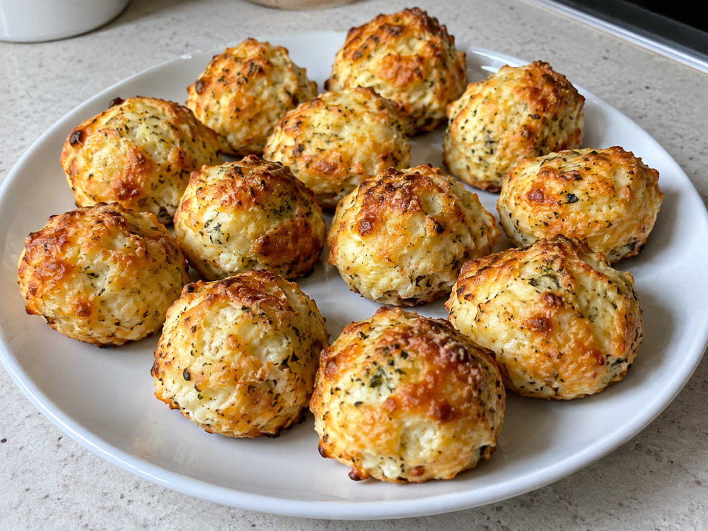 Protein Bites: 12 Easy Cheesy Ranch Snacks