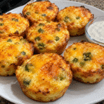 Cottage Bites: 8 Easy Cheesy Jalapeño Snacks 2 Golden cottage bites fresh from the oven