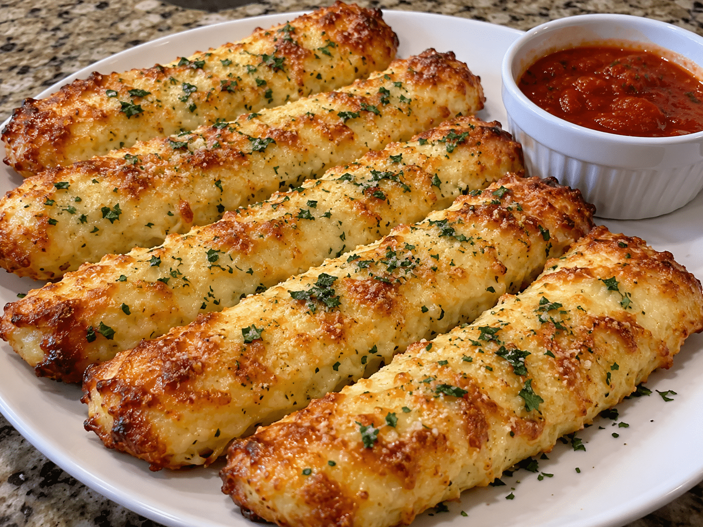 3-Ingredient Cottage Cheese Breadsticks Recipe